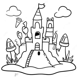 Pagina Para Colorir De Castelo De Areia 99083-37774