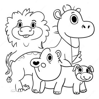 Pagina Para Colorir De Animais Cvc 99524-38121