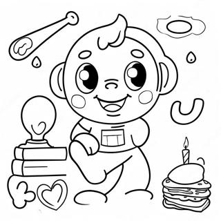 Pagina Para Colorir De Atividades Divertidas Cvc 99525-38126