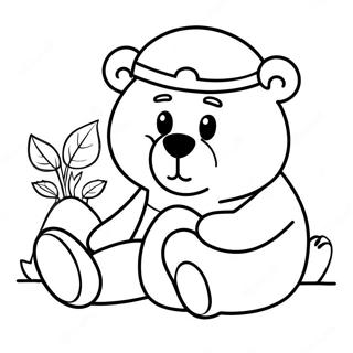 Pagina Para Colorir Do Papai Urso Sonolento 99577 38169