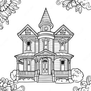 Casa Páginas Para Colorir