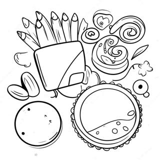 Pagina Para Colorir Dos Acessorios Da Garota Vsco 99884 38595